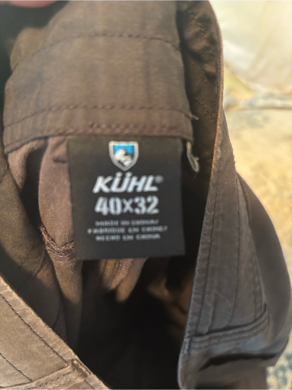 KÜHL Men's 5 pocket Slax Pants 40x32 in Dark gray